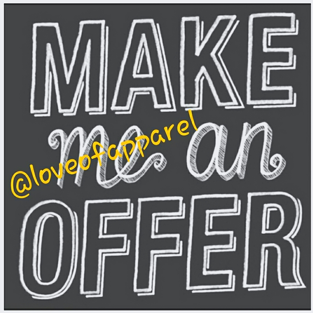 Open to Reasonable, Realistic, Practical, or Rational Offers.